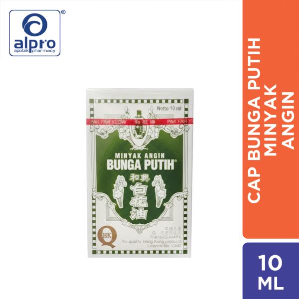 Minyak Angin Cap Bunga Putih 10Ml